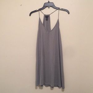 Tank top flowy dress